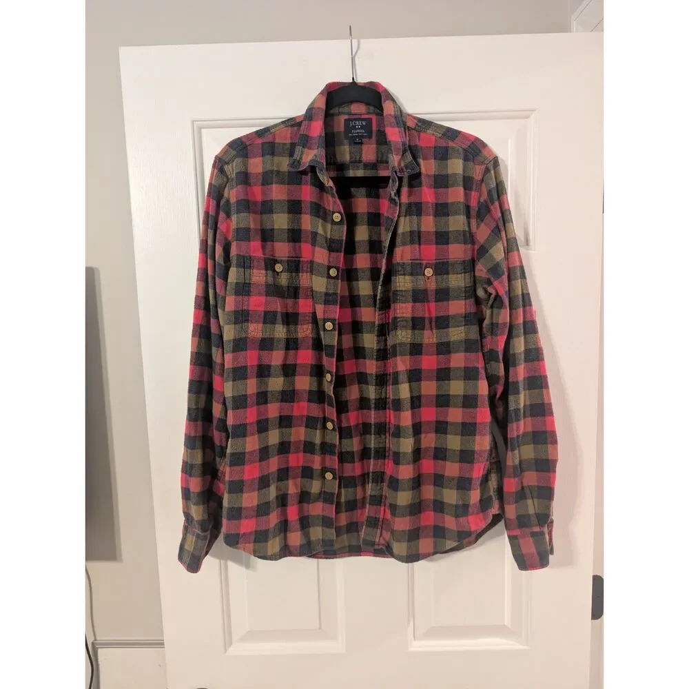 J Crew Flannel Bundle.  Medium 2 Pack.